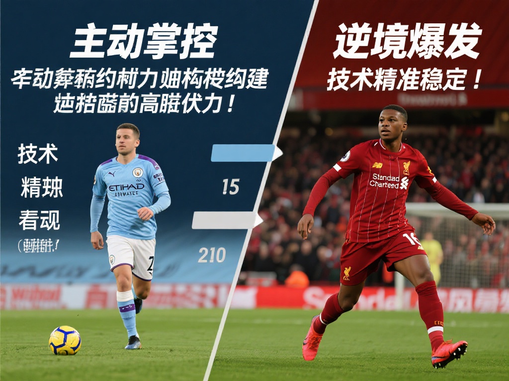 曼城半场领先51场无败,利物浦半场落后4场全追平! 两队在不同情境中的表现,两组数据分别揭示